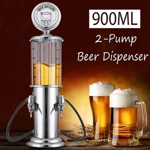 Gas <strong>Pump</strong> Liquor Dispenser, Double <strong>Pump</strong> with Two 450mL Containers, Liquor/Wine/Whiskey/<strong>Beer</strong>/Drinks Dispenser <strong>for</strong> <strong>Home</strong> and <strong>Bar</strong> - Product Image 4