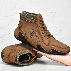 Giày Da Nam Nhẹ 2022 Thời Trang Nam Size <span class=keywords><strong>48</strong></span> Giày Thường Ngày Mùa Đông Ấm Áp - Product Image 4