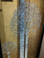 Verre trempé décoratif 12 mm à motif craquelé, verre brisé 3 mm pour salon et hôtel, design moderne, haute luminosité