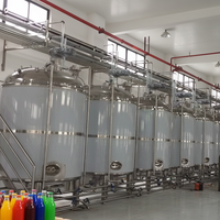 Équipement automatique de traitement des boissons, ligne de production de boissons gazeuses avec machine de pasteurisation