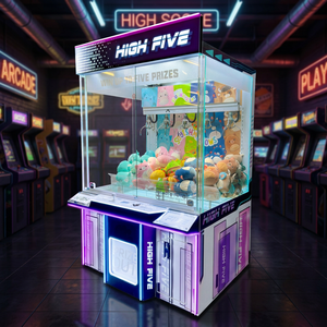 High Five Crane <b>Machine</b> 5 Claws Coin Operated Prize Redemption Arcade <b>Machine</b> Commercial <b>Amusement</b> Equipment for kids Game - Product Image 2