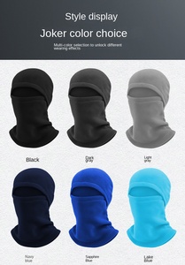 Balaclava de haute qualité pour l'hiver, <span class=keywords><strong>masque</strong></span> facial de ski, balaclava thermique unisexe - Product Image 5