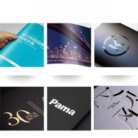 Carpeta de archivos de lujo promocional con solapa presentación A4 carpetas logotipo personalizado