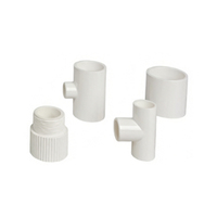 Connecteurs et raccords pour tubes en PVC-U haute pression, normes ASTM, taille 1/2''-12''