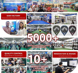 Taspo SPORT, Novedades, Raqueta de Pádel Ligera de Fibra de Carbono 18K con Logotipo Personalizado, Óptica que Cambia de Color, Raqueta de Tenis - Product Image 2