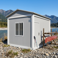 Casa Prefabricada para Campamento al Aire Libre, Casa Contenedor Desmontable, Lista para Usar