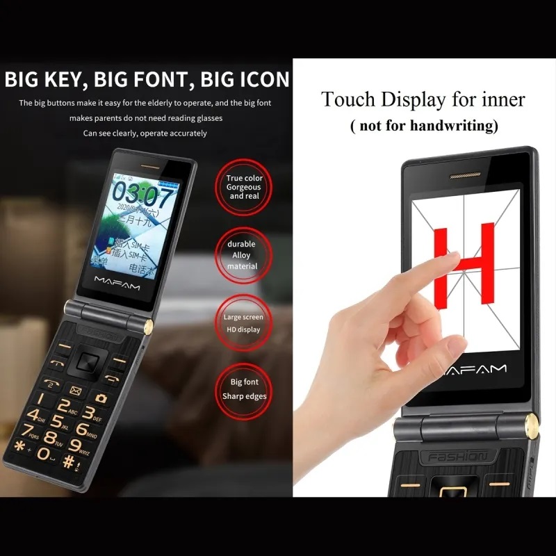 flip button phones