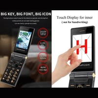 Nouveau téléphone portable à double écran 2023 avec clavier QWERTY, écran de 2,8 pouces, batterie de 5900 mAh, double SIM, Mafam F10