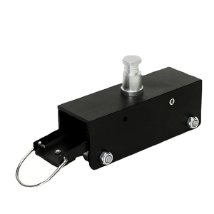 Chariot à roulettes sur mesure à profil mince avec frein pour équipement d'éclairage à pantographe, chariot mobile monté sur rail pour studio, télévision, scène, diffusion - Product Image 1