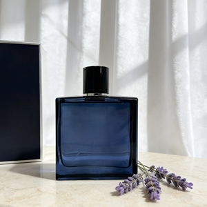 Eau de toilette pour homme 100 ml, <span class=keywords><strong>parfum</strong></span> boisé aromatique, flacon bleu luxueux, spray de <span class=keywords><strong>parfum</strong></span> longue durée pour messieurs - Product Image 4