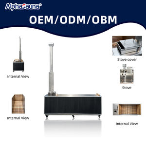 ไม้ยิงอ่างน้ำร้อนกลางแจ้ง2คนขดลวดสแตนเลสไม้ไฟอ่างน้ำร้อน - Product Image 5