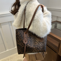 Sac tendance 2024 mode femmes épaule fourre-tout Luxe sacs MU da marca marque populaire imprimé léopard sacs à main sacs pour femmes