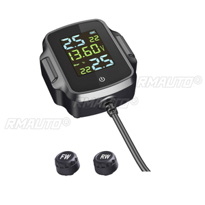 Système de surveillance de la pression des pneus de moto avec charge rapide USB QC 3.0, système d'alarme de température des pneus - Product Image 3