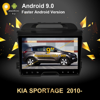 Estéreo para Auto Android de 9 Pulgadas para Kia Sportage 2010+ con Navegación GPS, CarPlay Inalámbrico, Android Auto, Reproductor Multimedia DSP