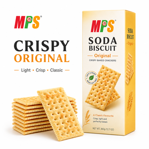 Galletas Halal Sin Azúcar, Bajas en Grasa, Crujientes, Tipo Soda Cracker, Suministro Directo de Fábrica, Venta al Por Mayor - Product Image 4
