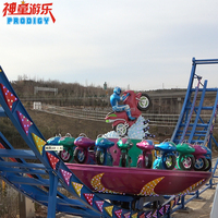 Équipement palpitant de carnaval OVNI volant des tours d'amusement rotatifs