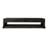 Table basse à quatre tiroirs en placage de chêne blanc R