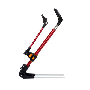 Support de canne à pêche télescopique en acier inoxydable avec pointe de fixation au sol pour chaise et boîte de pêche - Product Image 2