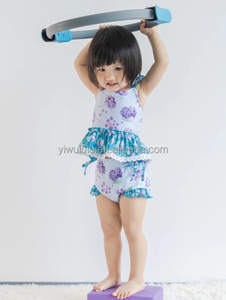 투피스 키즈 걸스 비치웨어 아기 수영복 수영복 여름 수영복 - Product Image 6