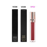 Gloss à lèvres liquide mat minéral végétalien pour les lèvres, logo personnalisé, imperméable, longue tenue, 6 ml, rouge à lèvres hautement pigmenté