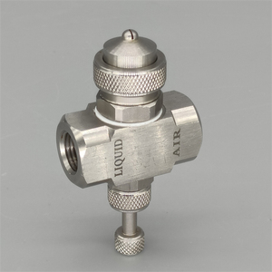 304SS Thép Không Gỉ 1/4 Bên Ngoài <span class=keywords><strong>Mix</strong></span> <span class=keywords><strong>Flat</strong></span> Fan Air Water Atomizing <span class=keywords><strong>Spray</strong></span> <span class=keywords><strong>Nozzle</strong></span> - Product Image 2