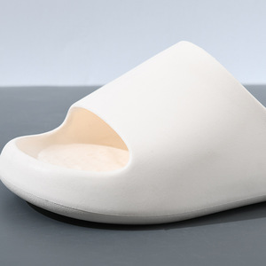 EVA Couple Slippers <b>Non</b> <b>Slip</b> Thickened Soft Sole Indoor Outdoor Summer Unisex Sandals White Black Yellow Injection <b>Shoes</b> - Product Image 4