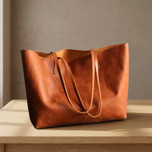 Pochette tendance en cuir véritable pour femme, légère, grande capacité, imperméable, durable, personnalisable, marque BS INTERNATIONAL - Product Image 4