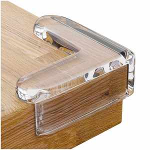 Protectores de Esquinas Transparentes Moldeados por Inyección para Niños, Cojines de Seguridad para Bebés, Protectores de Muebles y Mesas - Product Image 3