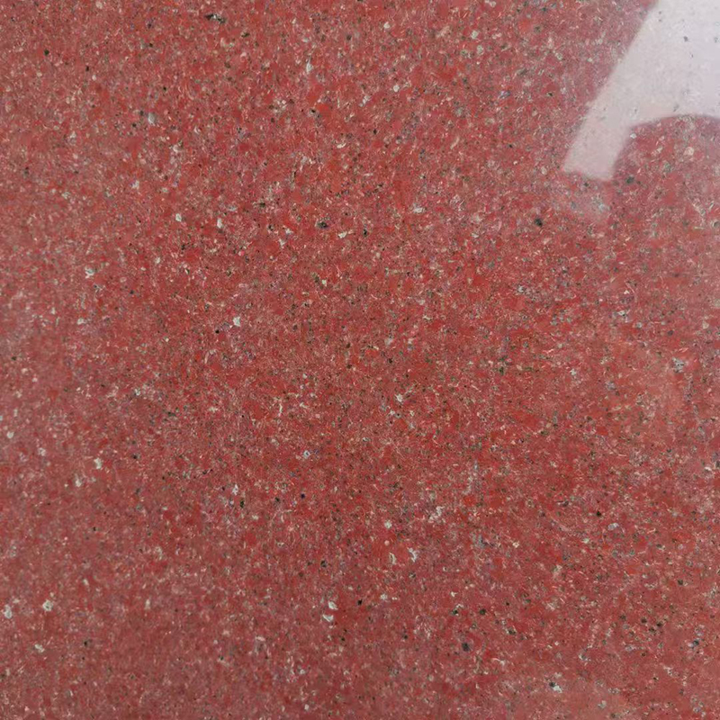 Customized red granite