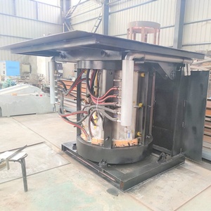 1750 <span class=keywords><strong>grados</strong></span> <span class=keywords><strong>Celsius</strong></span> 1 tonelada Zinc 660V máquina de horno de fundición de fusión horno Industrial - Product Image 3