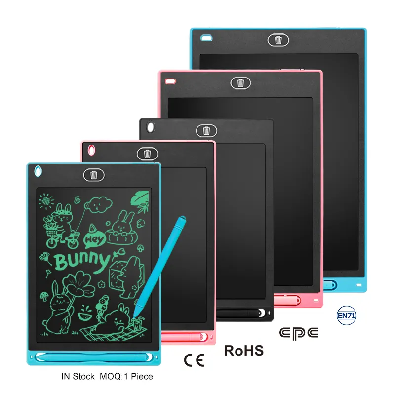 Uygun fiyatlı iyi fiyat elektronik dijital yazma çizim 8.5 10 12 inç Doodle kurulu çizim tableti pedleri