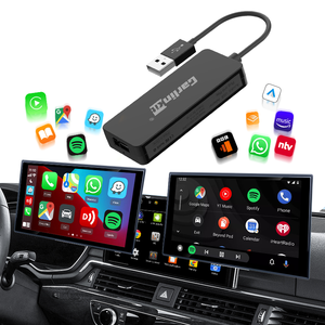 Carlinkit aftermarket gương liên kết có dây Carplay liên kết <span class=keywords><strong>Android</strong></span> Auto USB Dongle Adapter ứng dụng dây xe chơi cho Apple VW Benz Audi - Product Image 2