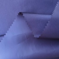 Tela de Tafetán de Sarga Impermeable 5000mm Transpirable con Recubrimiento de PU 3000, 100% Poliéster Microfibra Tejida para Exteriores