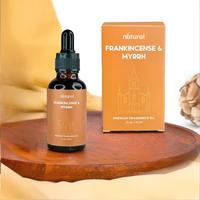 Huile essentielle d'encens 100% naturelle biologique pour diffuseurs, soins capillaires, soins du visage, soins du cuir chevelu, massage corporel, fabrication de savons et de bougies