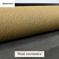 Tapicería Suave de Cuero PU Transpirable, Resistente a la Abrasión, para Decoración del Hogar y Uso en Automóviles, Grosor de 1.4-2.3 mm