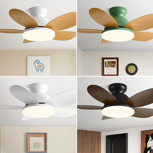 Ceiling Fan Light With Led Light Fixed Blade For Bedroom Study 10-15 Sqm 5 Year Warranty - Product Image 1