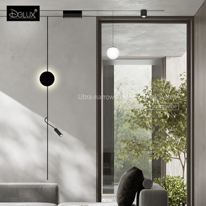 DGLUX Smart Tuya Zigbee Wifi 2.4G <span class=keywords><strong>Led</strong></span> Track Light Linear <span class=keywords><strong>Spot</strong></span> Magnetic Light DC24V Aluminium Noir Aimant Track <span class=keywords><strong>Rail</strong></span> - Product Image 6