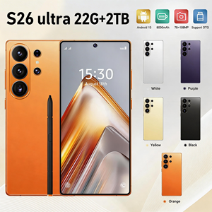 22G+2TB Remise à Durée Limitée S26 Ultra Smartphone 5G <span class=keywords><strong>Original</strong></span> 108MP 7.3 pouces Double SIM Débloqué Version Globale Processeur Decacore - Product Image 1