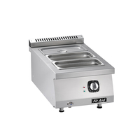 Table de Bain-Marie Électrique Haut de Gamme pour Buffet, Équipement de Cuisine Professionnel pour la Restauration, Fournisseur d'Usine de Guangzhou