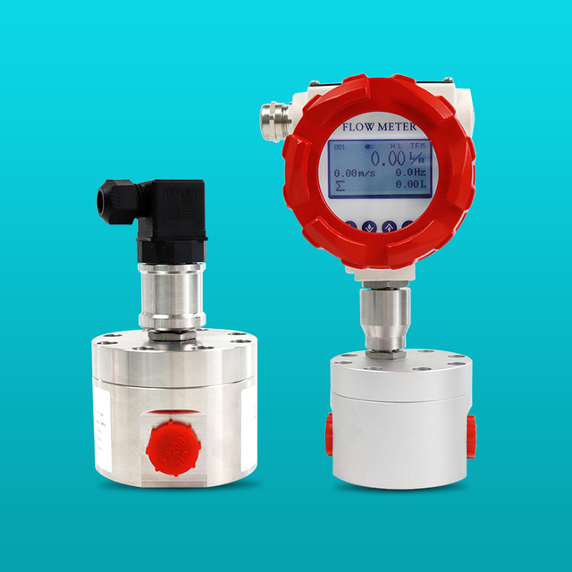 Oem Wifi Digital 4-20ma Dn10 3 Inch Cement Grout Circular Gear Flow Meter for Heavy Fuel Oil Acrylic Sugar Syrup Micro Detergent
