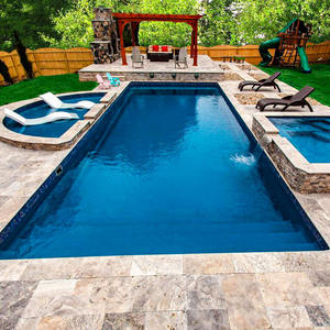 30 साल की वारंटी वाले बच्चों के लिए कस्टम आकार और आकार बड़ा आउटडोर स्विमिंग शीसे पूल खोल - Product Image 2