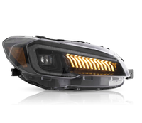 Phares LED d'usine pour Subaru WRX STI 2015-2021 avec clignotants séquentiels, système d'éclairage automatique, pièces de rechange