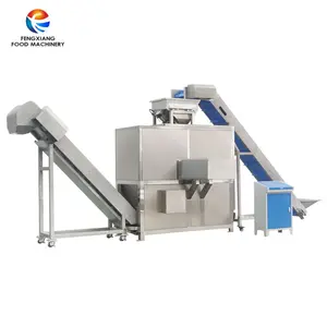 Industrial Potato Carrot Peach Hot Steam Quick Peeling Machine for Large Process Production