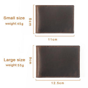 กระเป๋าสตางค์ใบสั้นหนังวัวม้าแท้ใส่บัตรสำหรับขับ<span class=keywords><strong>รถ</strong></span><span class=keywords><strong>รถ</strong></span>ยนต์ - Product Image 4