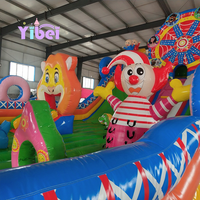Maison de château gonflable en PVC directe d'usine avec toboggan gonflable pour jeux d'intérieur et d'extérieur pour enfants pour l'école à domicile ou le centre commercial