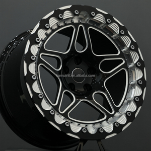 Ruedas de carreras de 17 y 18 pulgadas con sistema Beadlock, forjadas para <span class=keywords><strong>BMW</strong></span> M2 M3 M4 M5 F20 F30 F32 F36 F40 F90 E90 E70 5x112 <span class=keywords><strong>5X</strong></span> 114.3 - Product Image 2