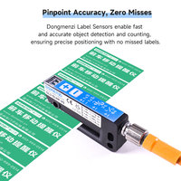 Sensor Label Fotoelektrik GL3-SLNP-V5 Sensitivitas Tinggi Tipe U Slot Switch NPN PNP untuk Mesin Pelabelan & Pengemasan Otomatis