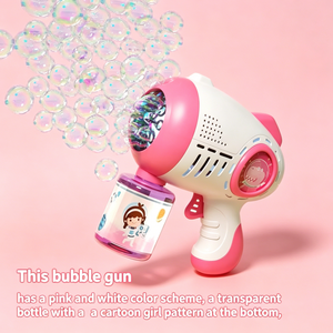 Children Outdoor Bubble Gun Toys Automatic Dinosaur Space Bubble Gun Toys Summer Social Outing Bubble Gun - Product Image 4