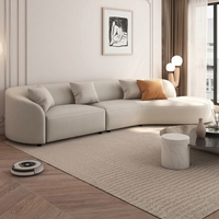 Canapés d'angle modernes et minimalistes en cuir véritable, trois places, écologiques, pour appartement et salle de sport