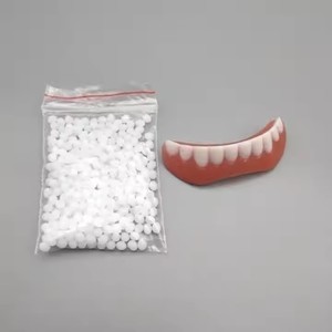 <span class=keywords><strong>Dentaduras</strong></span> blanqueadoras cómodas y suaves, perfecta sonrisa grande, carillas emulacionales de silicona, dientes postizos, dentadura cosmética - Product Image 3